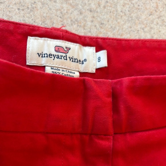 Vineyard Vines women’s Chino capris- Red, Blue, Black, Coral - Picture 9 of 15